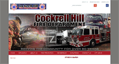 Desktop Screenshot of cockrellhillfd.com